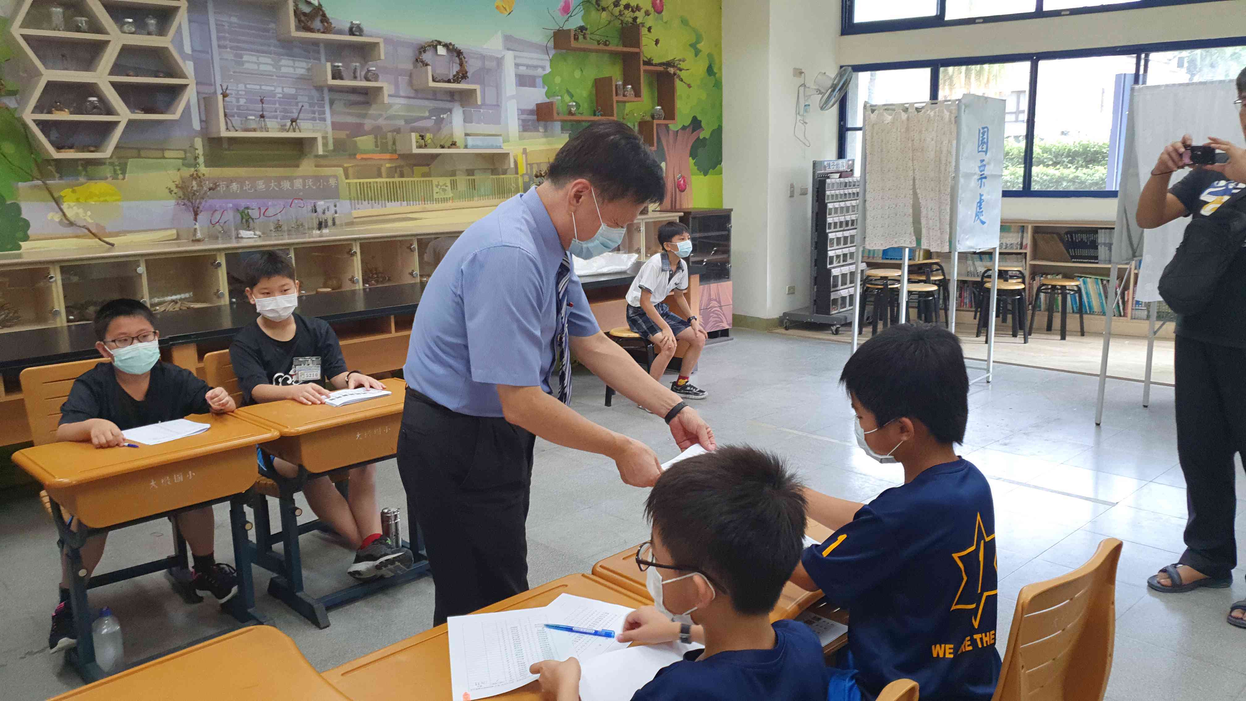 108學年度自治市長選舉投票