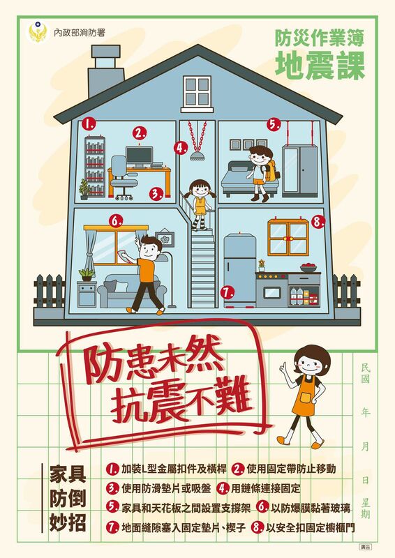 防患未然 抗震不難