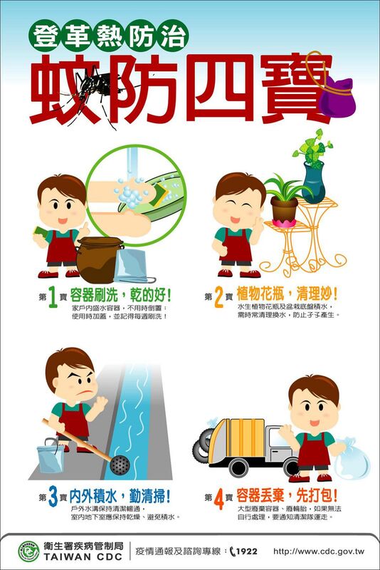 (登革熱)防蚊四寶