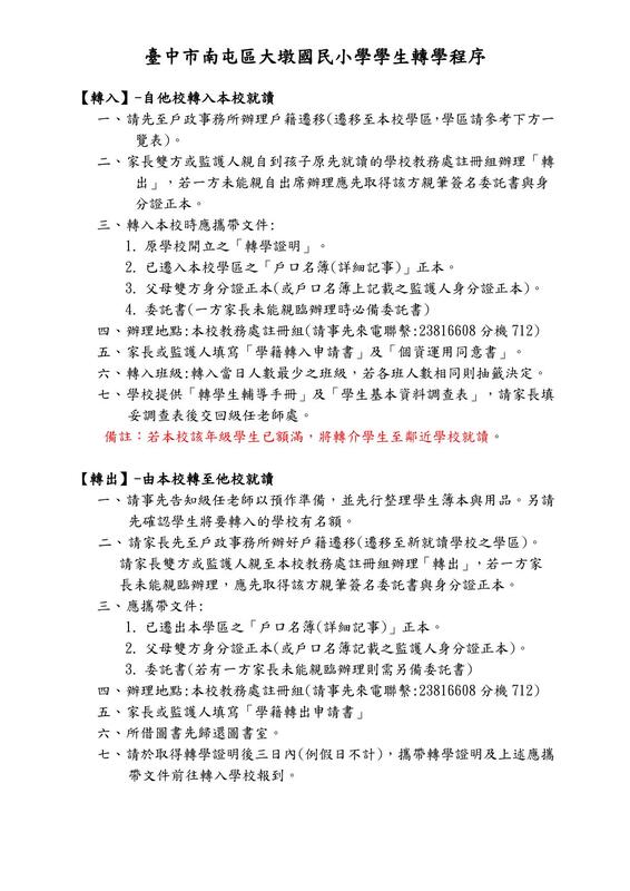學生轉學程序P1