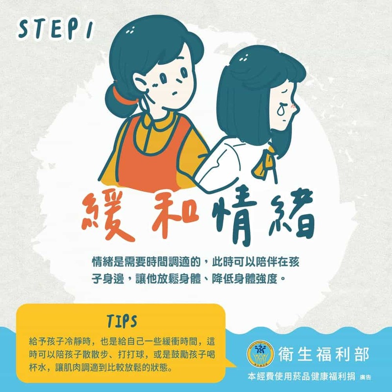 step1 緩和情緒