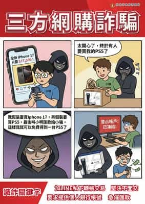 三方網購詐騙