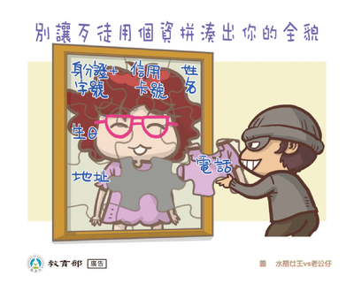 別讓歹徒用個資拼湊出你的全貌