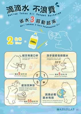 滴滴水 不浪費 省水3招動起來